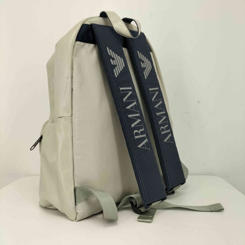 アルマーニジュニア ARMANI JUNIOR ロゴプリントバックパック メンズ